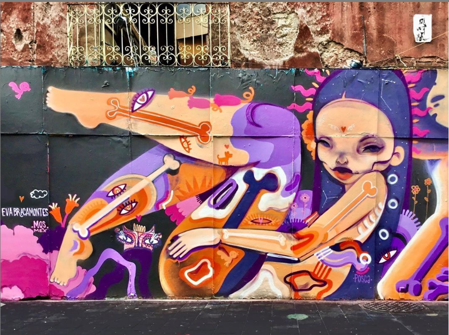 eva bracamontes street art