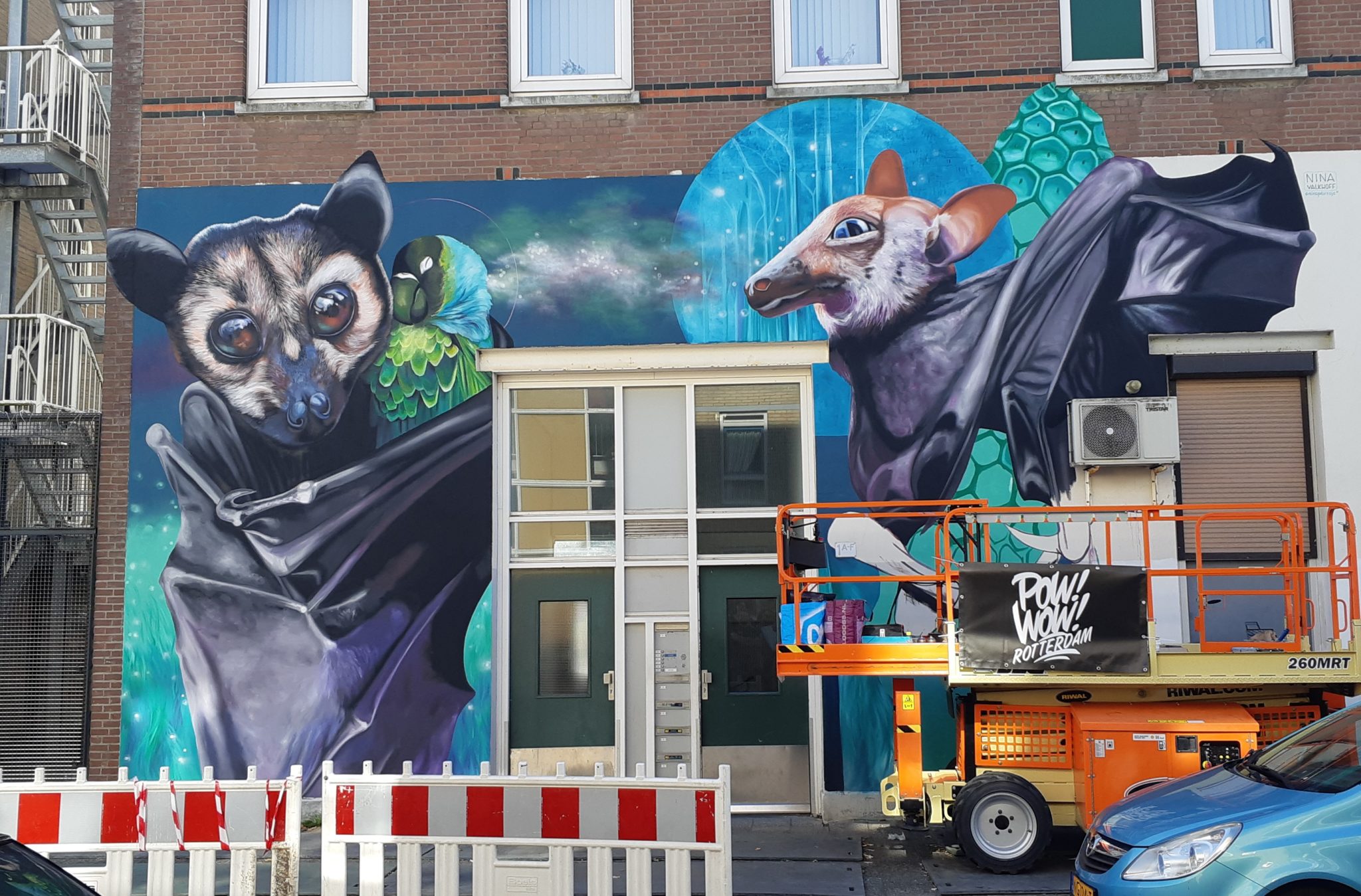 pow wow street art rotterdam