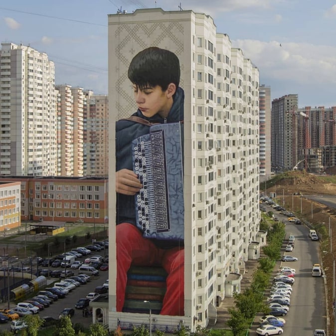 street art slimsafont russia