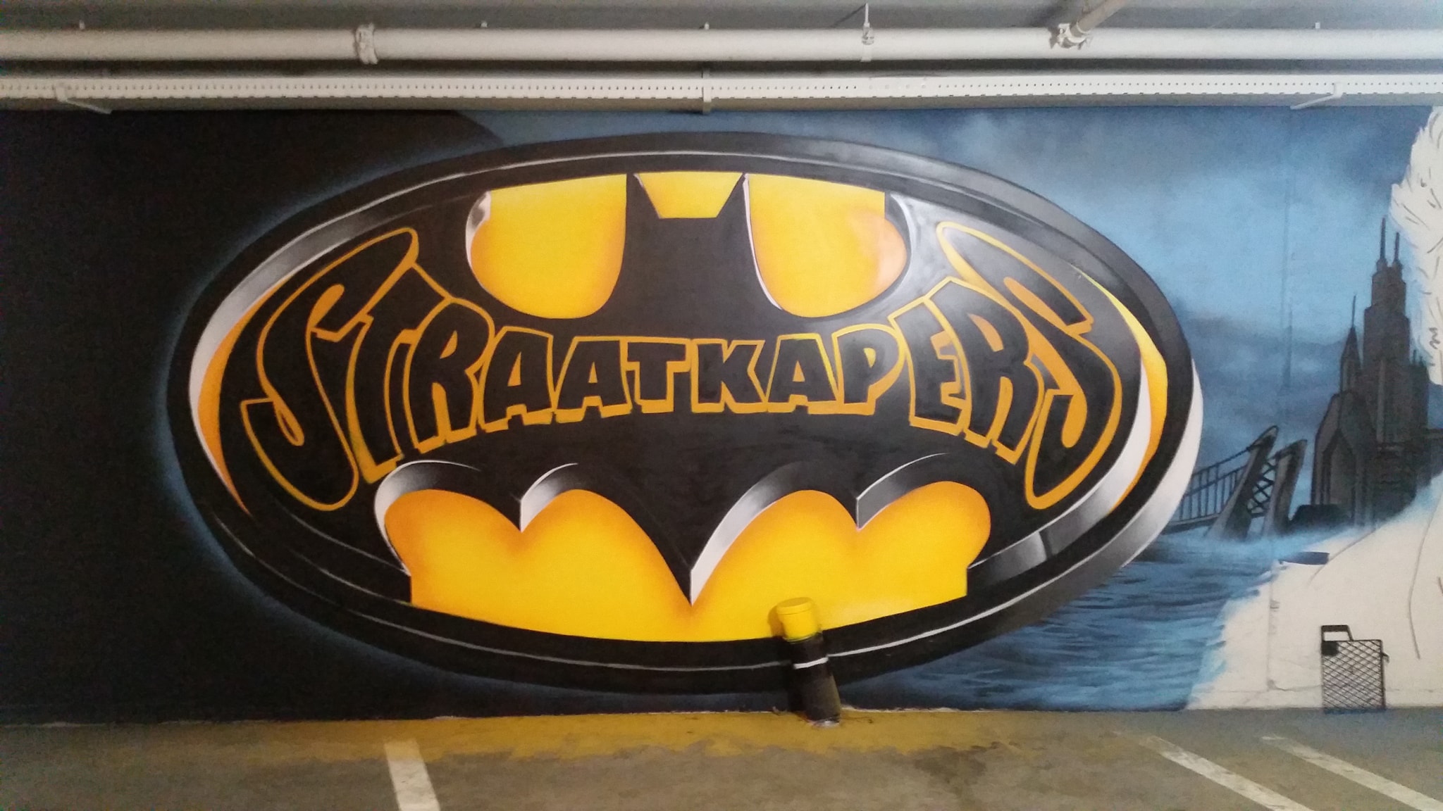 batman street art