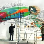 street art, graffiti, stencil art, contemporary art, amsterdam street art