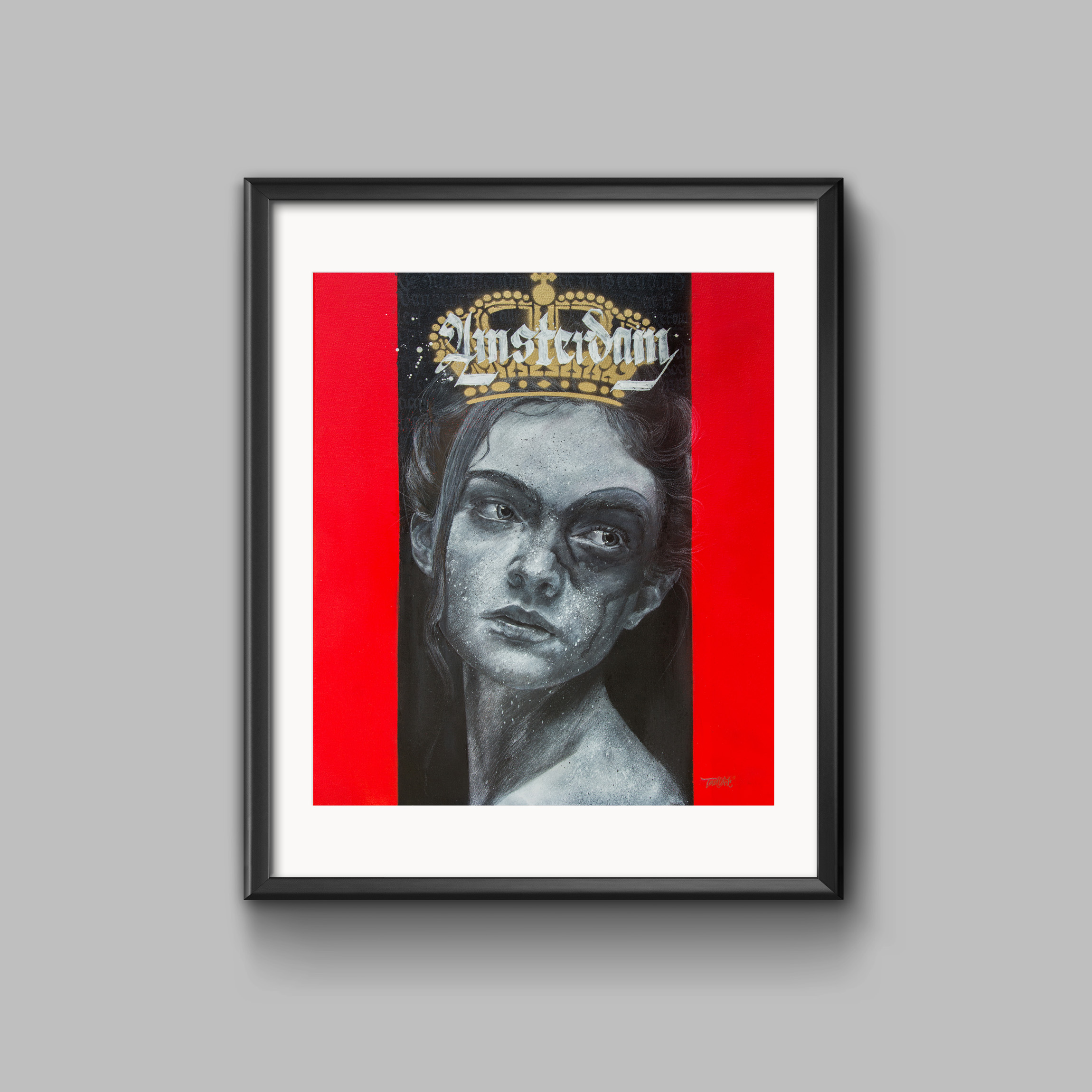 amsterdamstreetart 2018, Print serie Amsterdam Alexander Tadlock