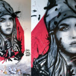 Street art artist Amsterdam