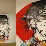 Street art artist Amsterdam