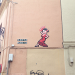 work by Invader in Málaga