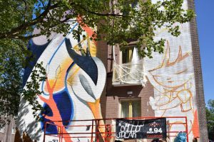 Julieta XLF street art amsterdam festival