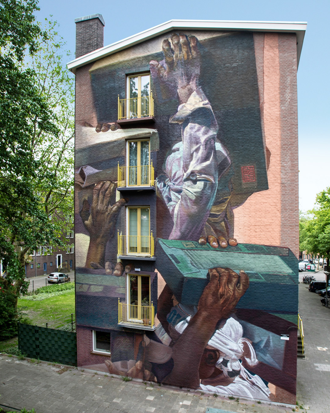 Case Maclaim for "If Walls Could Speak" festival by Amsterdam Street Art Photo Tim van Vliet
