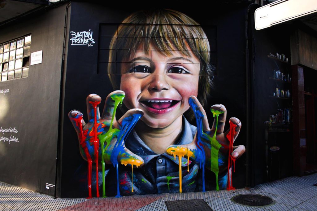 Riak Bastian Prendes Street art