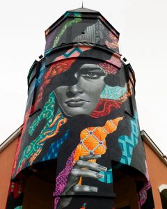 tristan eaton tower moscow street art