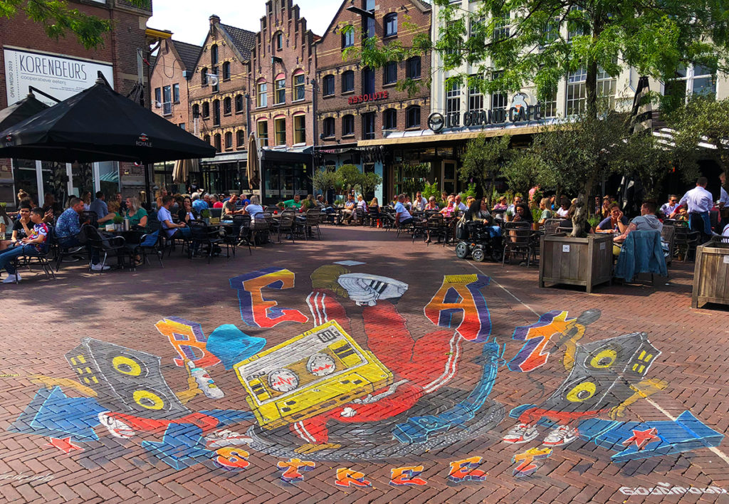 Street art, graffiti, anamorphic, 3d, arnhem, city, Amsterdam Street Art