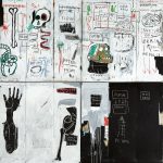 Jean-Michel Basquiat Flesh and Spirit (1982–83).