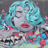 Simian Switch art mural