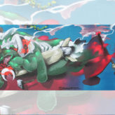 Simian Switch art mural