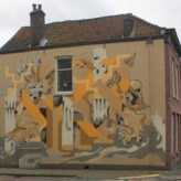 Simian Switch art mural