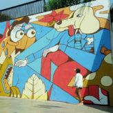 Art mural artist fernando leon