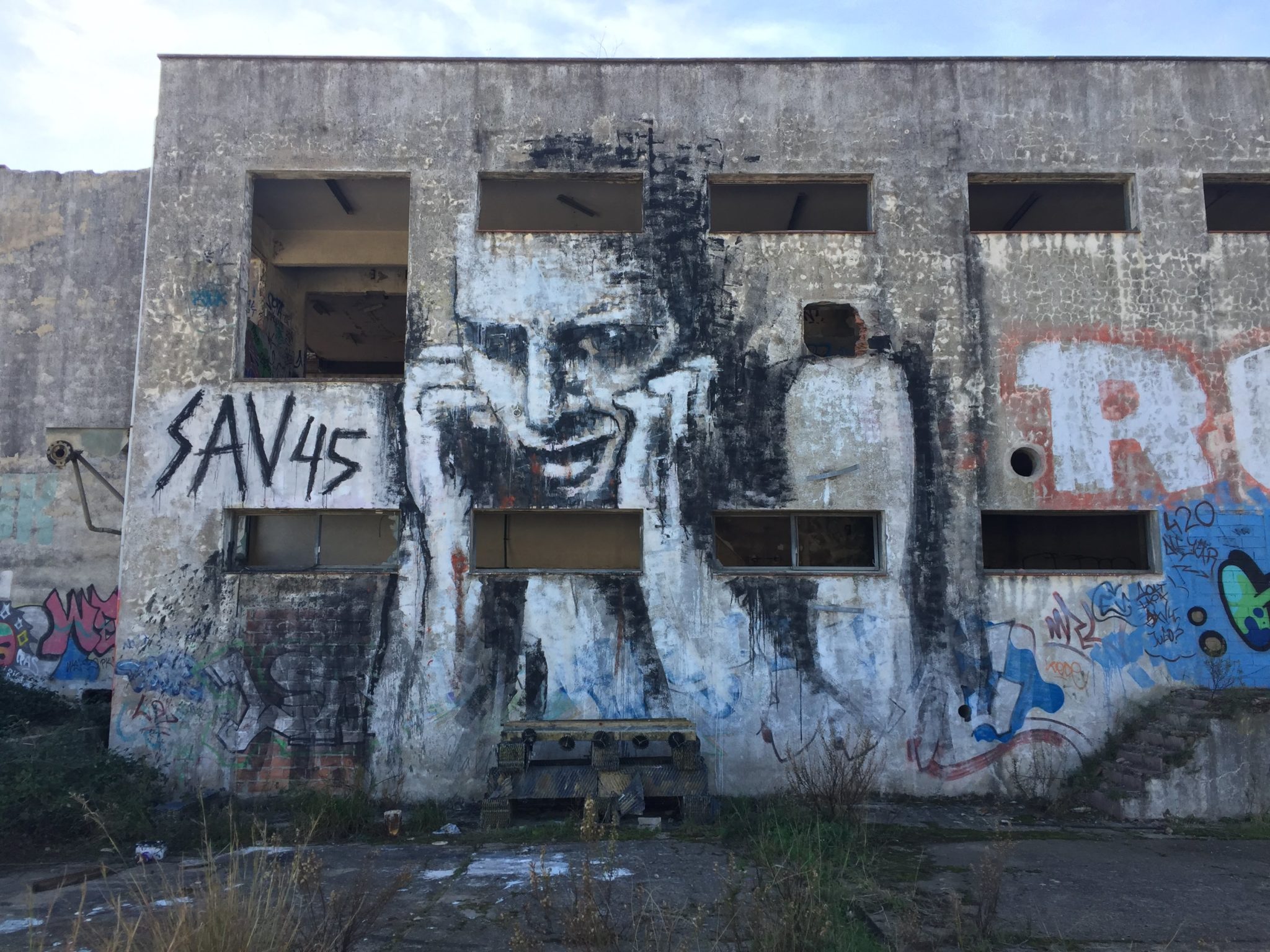 SAV45 street art