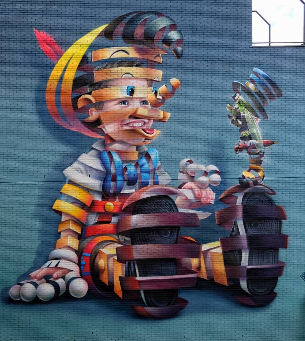 rotterdam street art pow wow Supar A