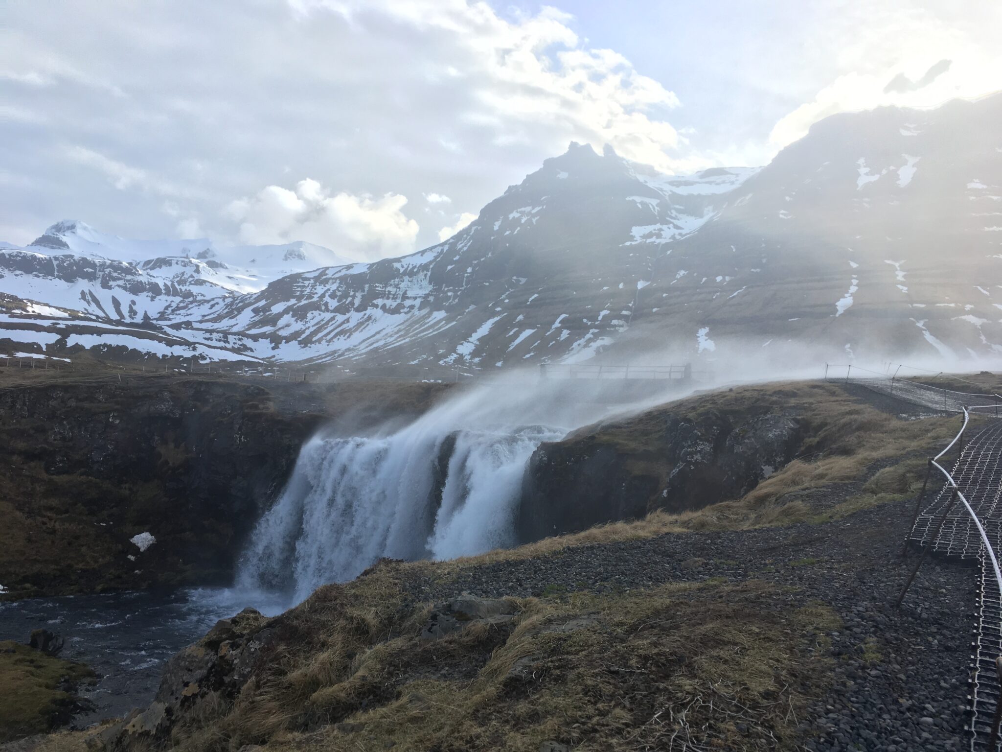 Wind at Kirkjufell