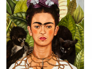 self portrait of Frida Kahlo