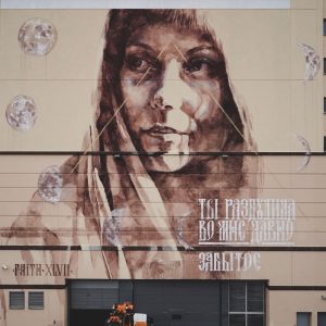 faith 47 moscow street art mural