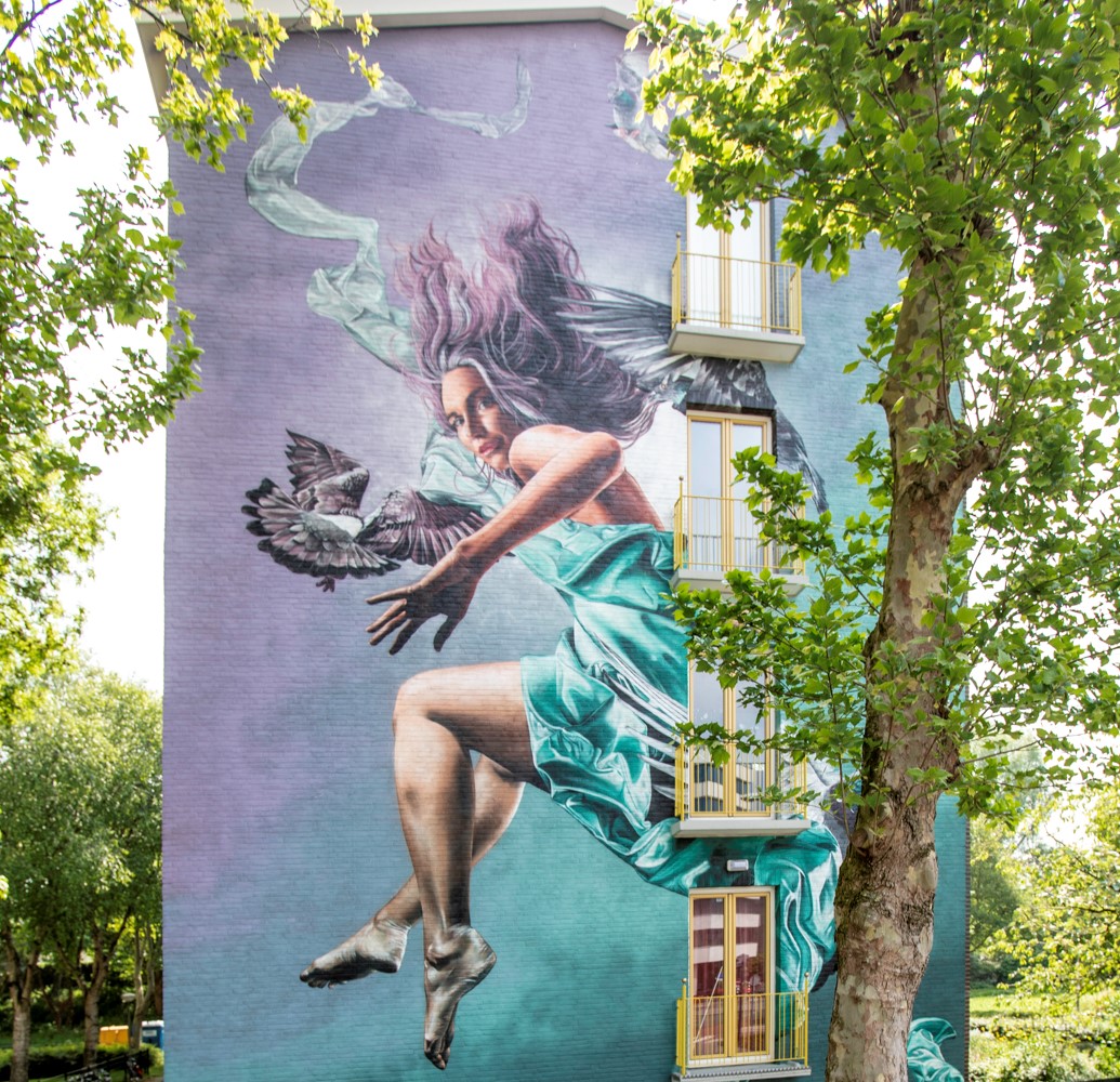 Studio Giftig – Floating between freedom | ASA - Amsterdam Street Art