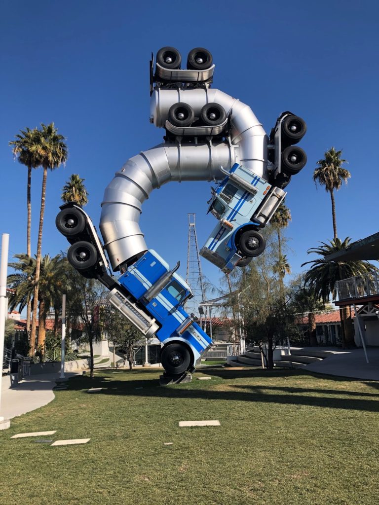 Mike Ross’ colossal sculpture Big Rig Jig