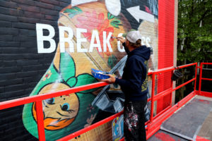 leon keer if walls could speak amsterdam street art festival